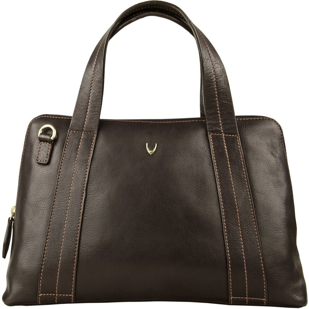 6258 Cerys Leather Satchel, Brown